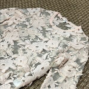 OVS peach pink elegant blouse, size S.